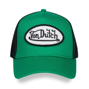 green-black-white-trucker