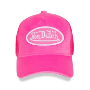 hot-pink-crush-velvet-trucker