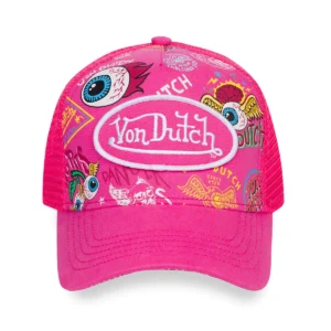 jax-hot-pink-all-over-print-trucker