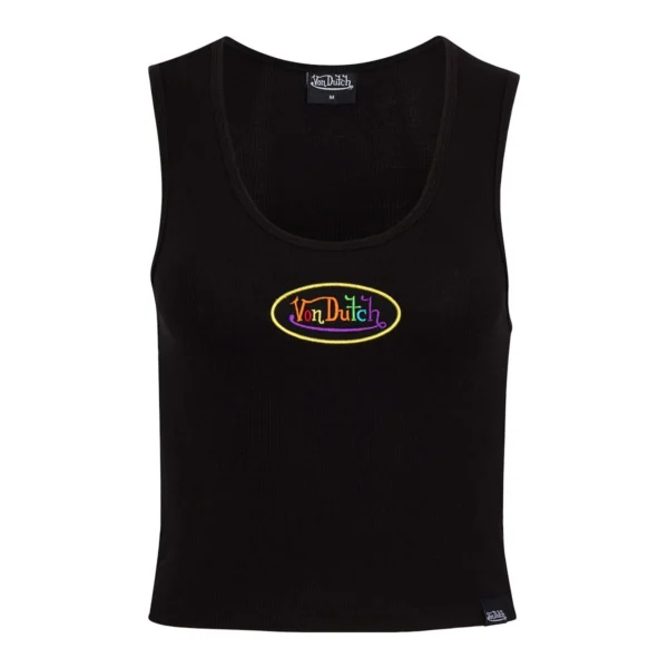 rainbow-logo-black-crop-tank