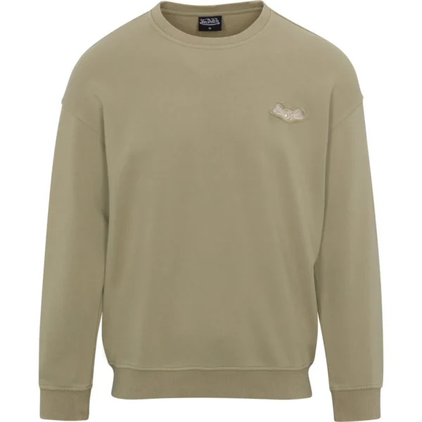 sage-french-terry-crew-neck-sweater