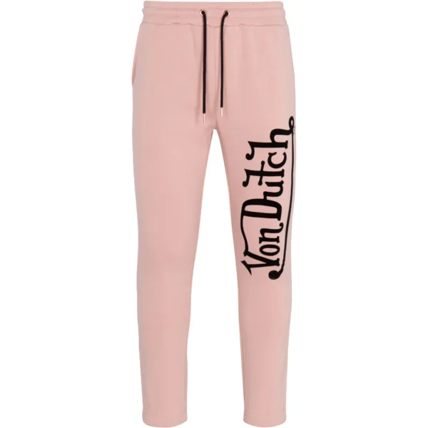 womens-pink-black-logo-jogger